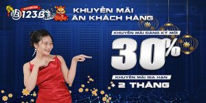 Khuyến mãi tri ân 123B - Quà tặng đỉnh cao, giá trị cao!